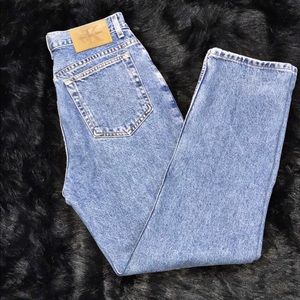 High Waisted CK Mom Jeans